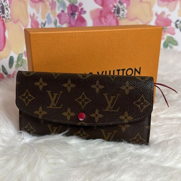 💯Authentic Louis Vuitton Emilie Monogram Long Wallet🍀 - Picture 7 of 15